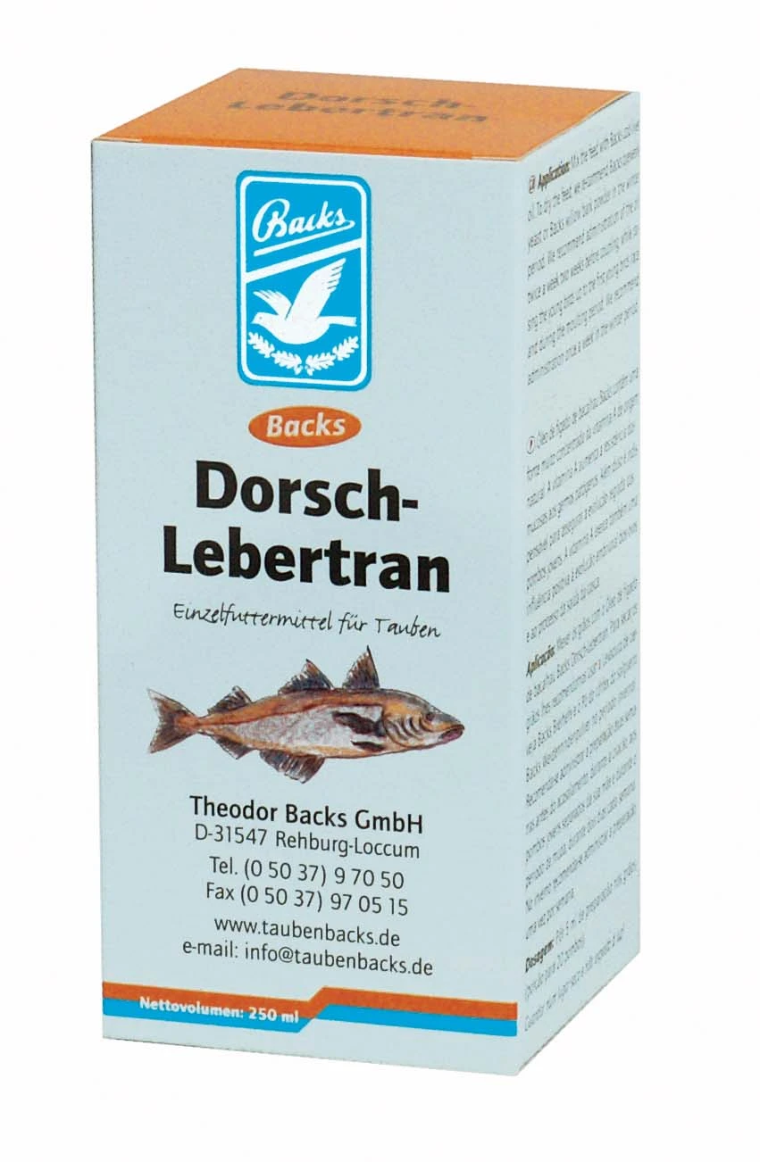Backs Dorsch-Lebertran 500ml 3 Backs Dorsch-Lebertran 500ml