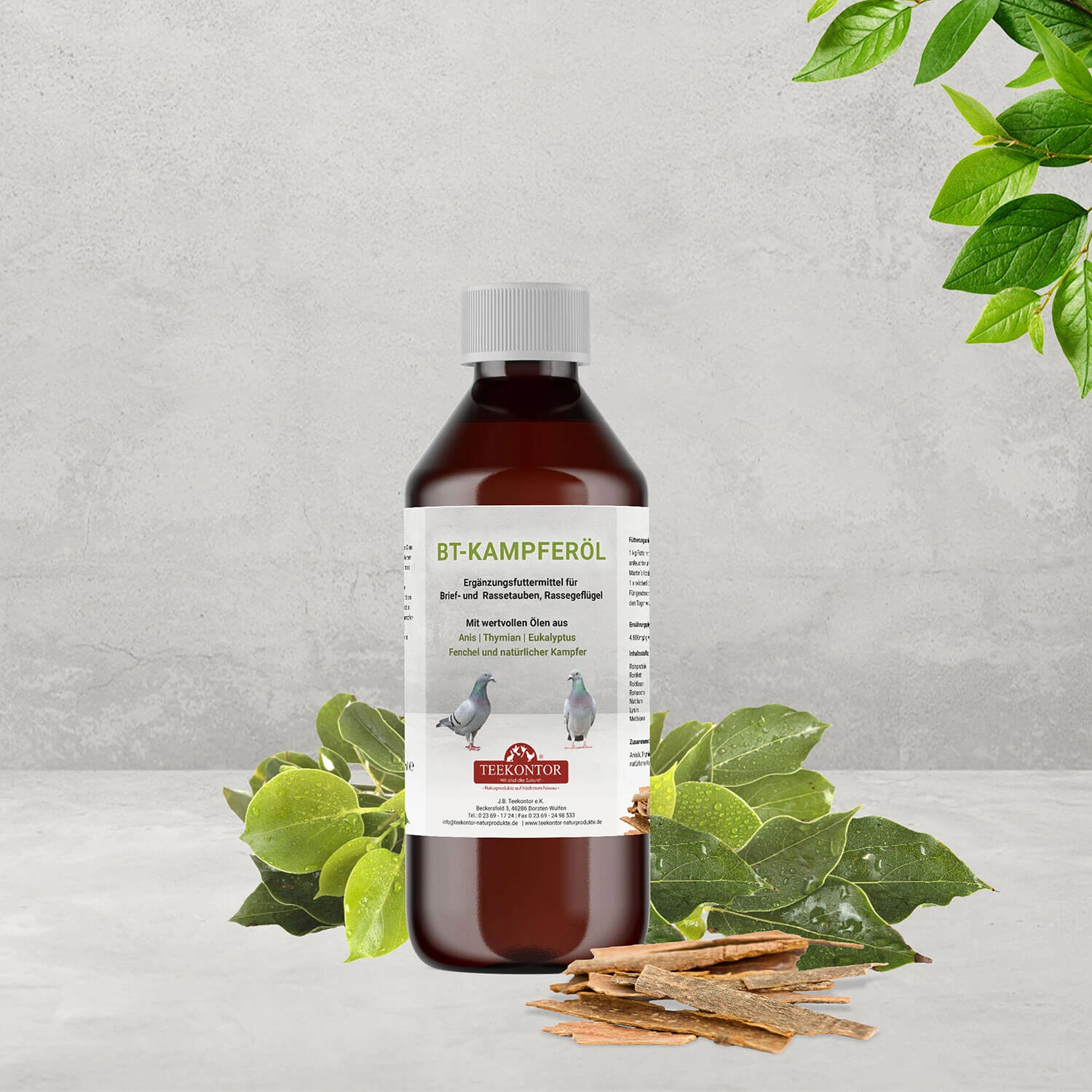 Teekontor BT-Kampferöl 250ml 3 Teekontor BT-Kampferöl 250ml