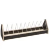 Futterrinne Beschichtet Mit Kippgitter 100cm 1 Futterrinne Beschichtet Mit Kippgitter 100cm -Zubehör Für Haustauben futterrinne polmark2