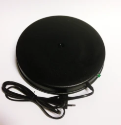 Tränkenwärmer Flach Schwarz 24W Ø 30cm